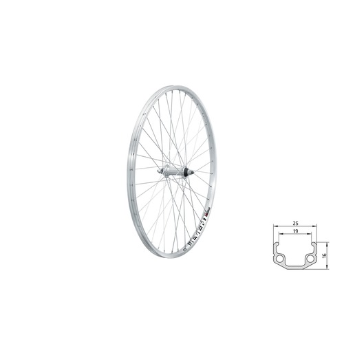 EVENT V-brake F, 26", silver