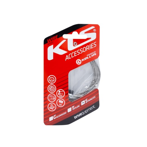 Inner brake cable KLS MTB+ROAD 200 cm, stainless, 1pc