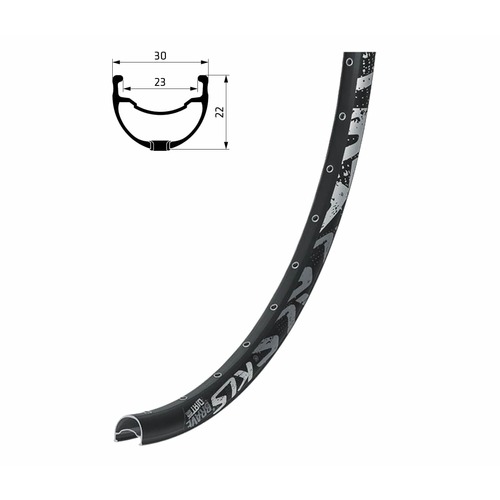 BRAVE DSC, 26" black, 32H