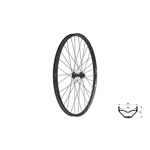 VALOR 3 DSC F, 28/29", black