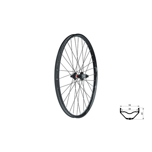 VALOR 3 DSC R, 28/29", black