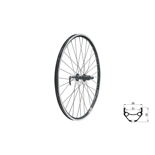 DRAFT V-brake R, 28/29", black