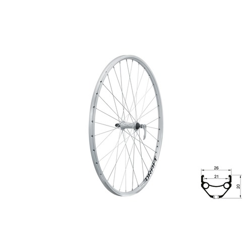 DRAFT V-brake F, 28/29", silver